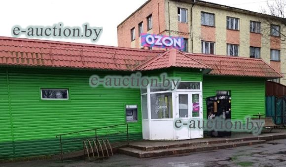 Здание магазина в г. Калинковичи, площадью 282.8м²