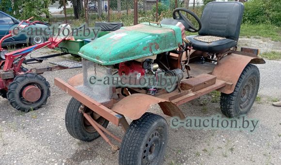 Трактор кустарного изготовления