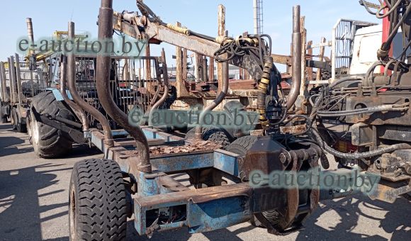 Полуприцеп лесовозный ПЛ-9.00.000.010 (БШ 9624), 2009