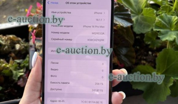 Мобильный телефон iPhone 14 Pro Max