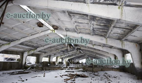Свинарник вблизи аг. Синьки (Сморгонский район), площадью 1742.5м²