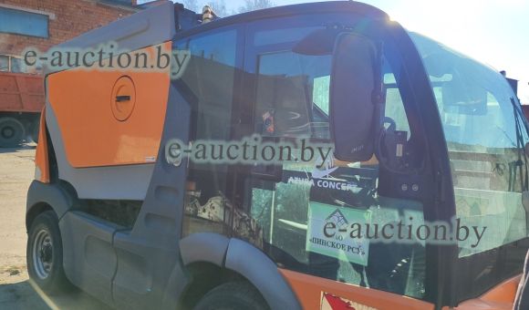 Подметально-уборочная машина MATHIEU AZURA CONCEPT 2000, 2014