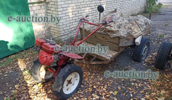 Мотоблок ASILAK SL-85 с прицепом