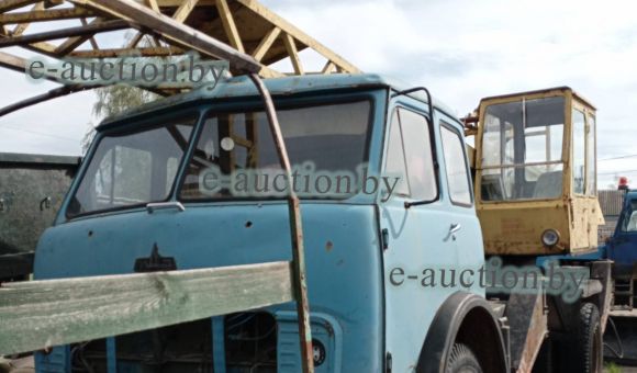 Крановая установка МАЗ 5334, 1982