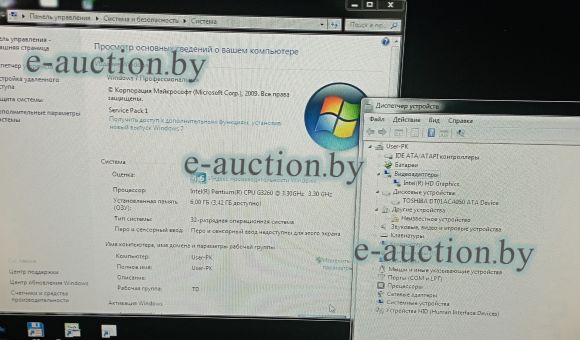 Компьютер в сборе (клавиатура, мышь, мониторLG22, системный блок)