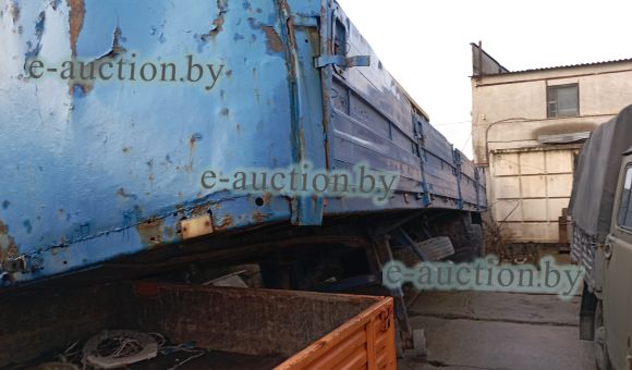 Полуприцеп бортовой МАЗ 9397 , 1987