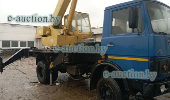 Автокран МАЗ 5337, 1988