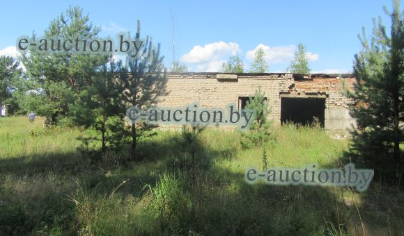 Овощехранилище в д. Зольки (Вилейский район), площадью 606.4 м²
