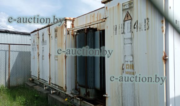 Комплексная блочная трансформаторная подстанция в сборе из 5 секций