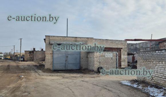 Здание гаражей в г. Орше, площадью 166 м²
