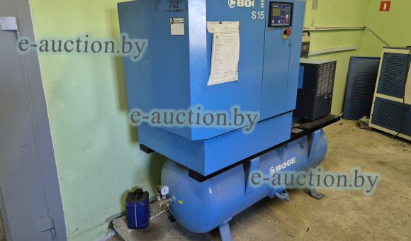 Компрессор винтовой Boge SD 15-350, инв.№00000065