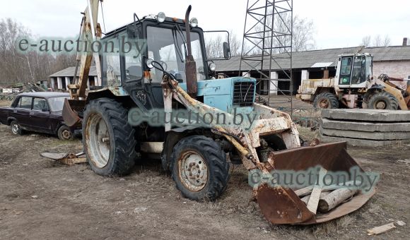 Экскаватор-погрузчик Амкодор 702А-01, 2007