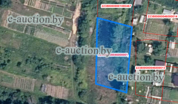 Земельный участок в СТ «Ягодка» (Полоцкий район), площадью 0.1137 га