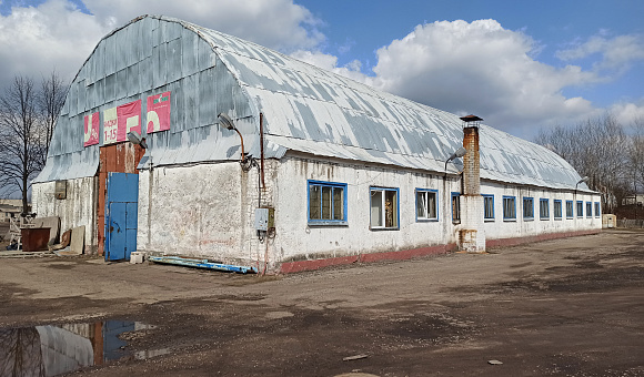 Здание склада в г. Полоцке, площадью 645.2 м²