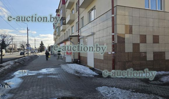 Торговое помещение магазина "Славянские обои" в г. Гомеле, площадью 173.6 м²