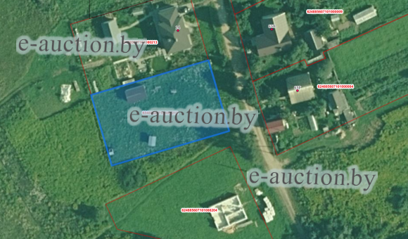 Земельный участок в д. Шпаковщина (Смолевичский район), площадью 0.1500 га