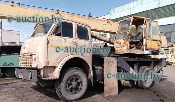 Специальная крановая установка МAZ-5334 КС 3577-4-1, 1991