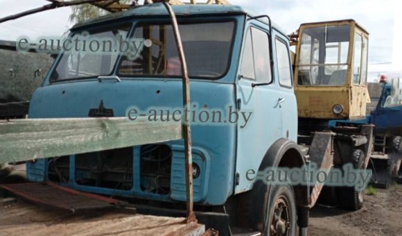 Крановая установка МАЗ 5334, 1982