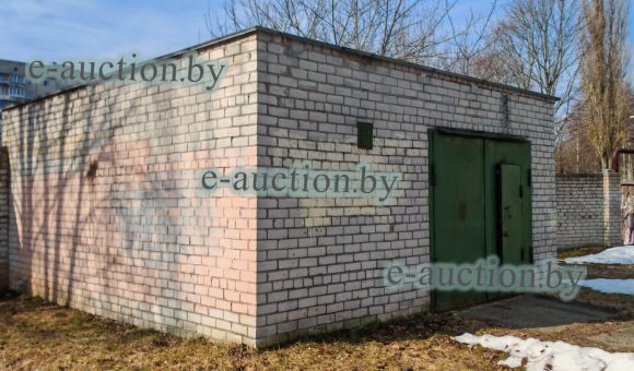 Гараж на два автомобиля в г. Новополоцке, площадью 38.4 м²