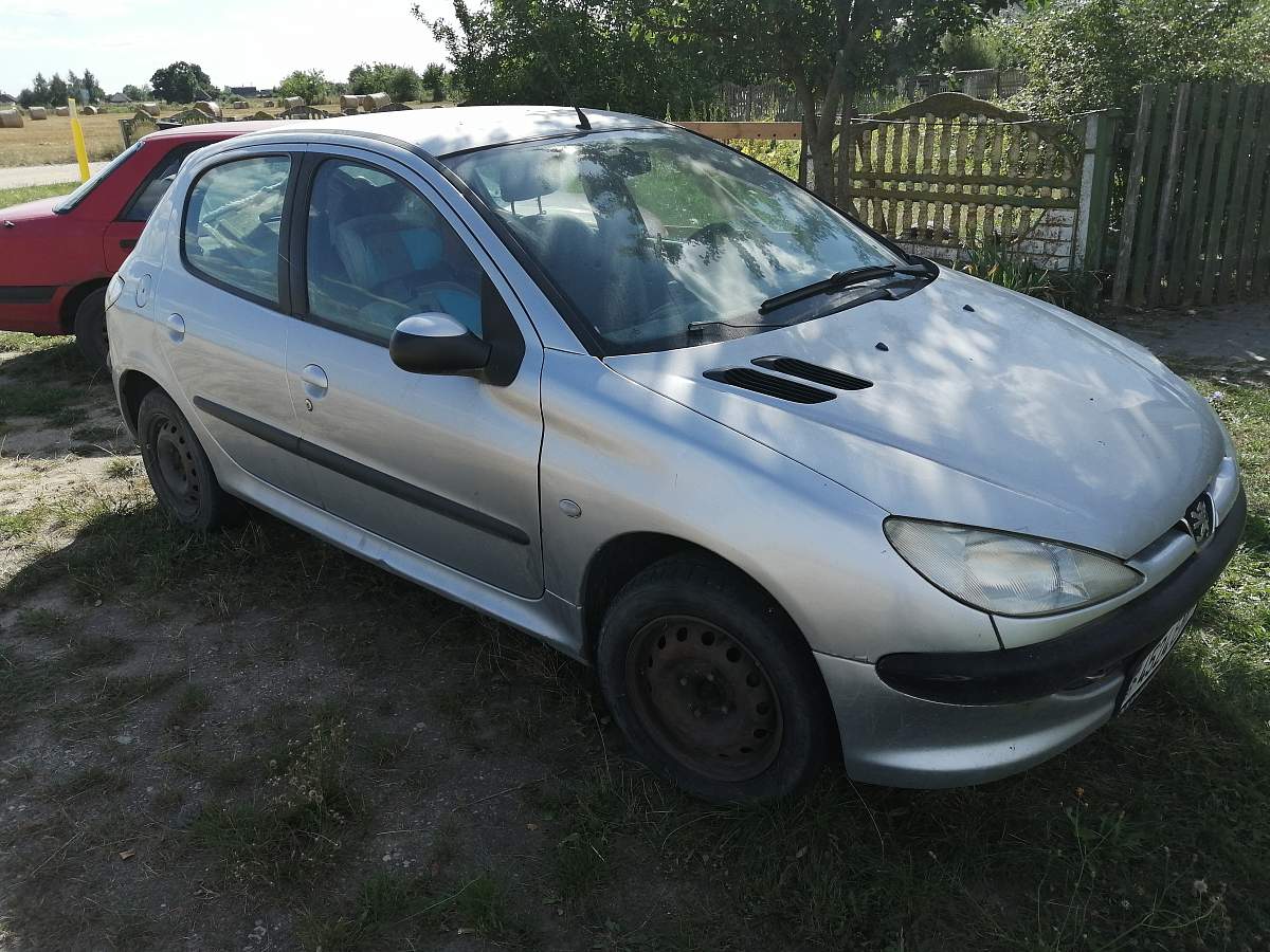 Купить автомобиль Peugeot 206, 2002 г. в аг. Нарутовичи - цена 3852.1  рублей, фото, характеристики.