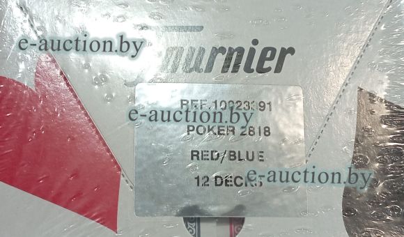 Карты игральные Fournier Poker 2818 red/blue (12 колод в упаковке)