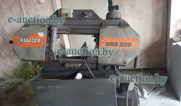 Станок ленточный Klaeger HBS200