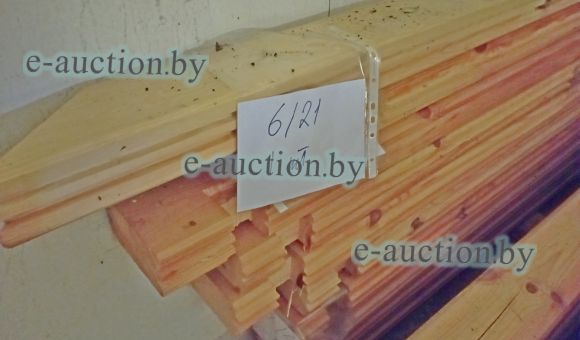 Комплект деталей жилого дома из бруса после фрезеровки 