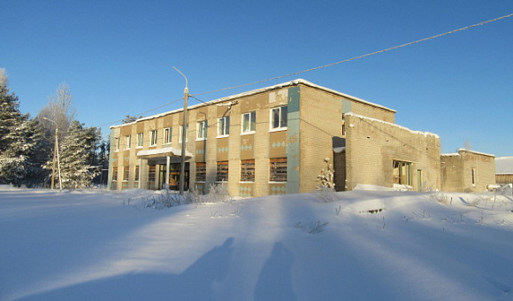 Здание административно-бытового корпуса в аг. Заполье (Кличевский район) площадью 974.4м²