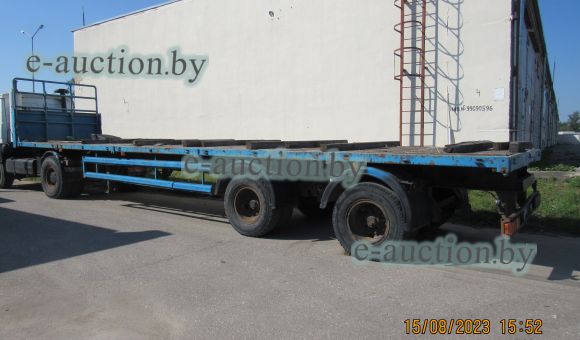 Полуприцеп платформа бортовая SZAP 93271