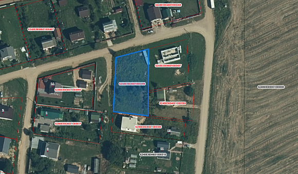 Земельный участок в аг. Слобода (Смолевичский район), площадью 0.1500 га
