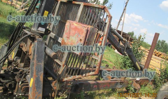 Полуприцеп лесовозный тракторный Palm 10D, 2015