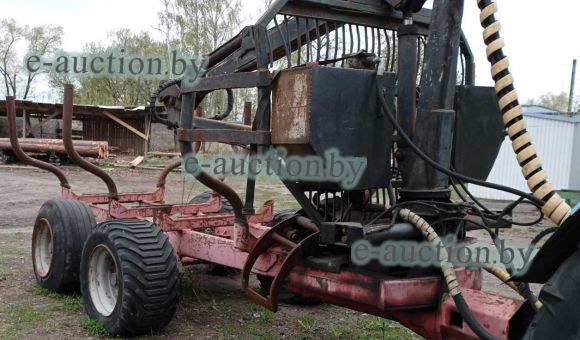 Тележка лесовозная полуприцепная WE-12