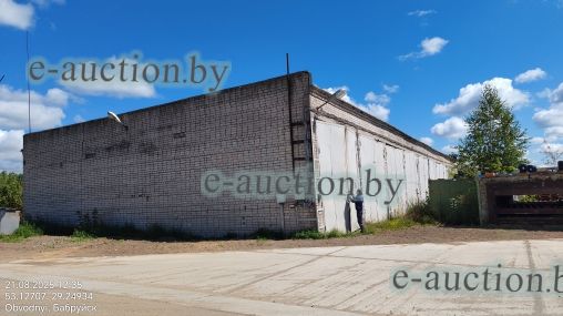 Хранилище в г. Бобруйске, площадью 773.3м²