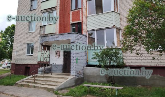 Трёхкомнатная квартира в гп Ушачи, площадью 64.2 м²