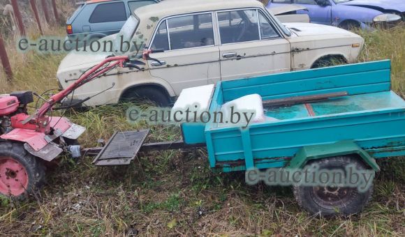 Мотоблок с прицепом COWBOY CW-800