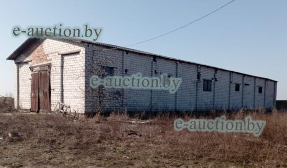 Здание склада вблизи д. Зеленые Луки (Гомельский район), площадью 276.0м²