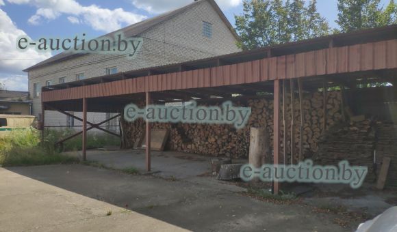Открытый навес в г. Сморгони